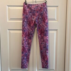 Athleta Girl High Rise Printed Chit Chat Tight Girls XL/14